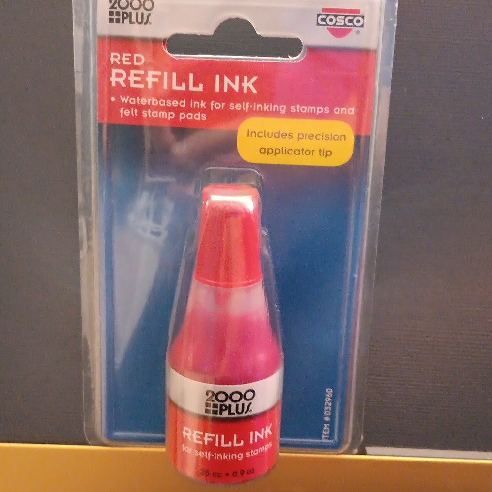 Refill ink RED 2 pack